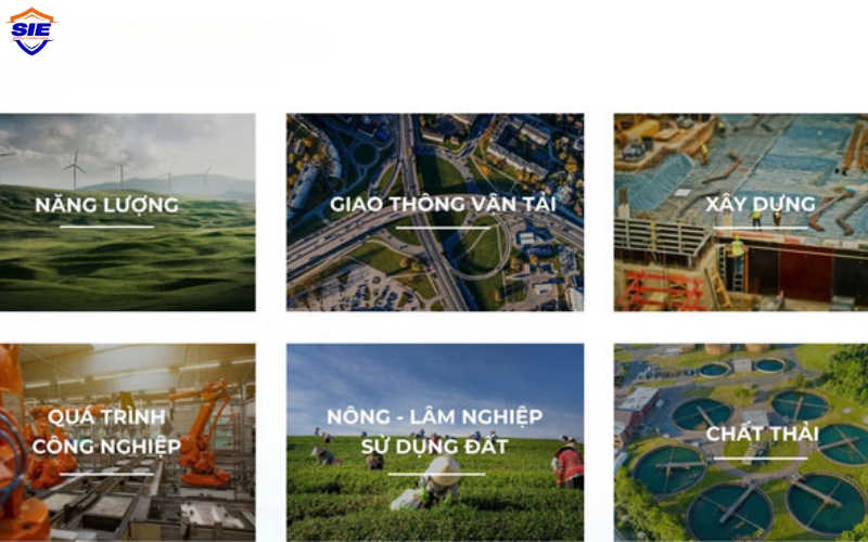 Có 6 lĩnh vực phải thực hiện kiểm kê khí nhà kính