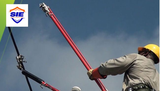 Sử dụng sào cách điện